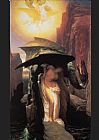 Lord Frederick Leighton Perseus and Andromeda painting